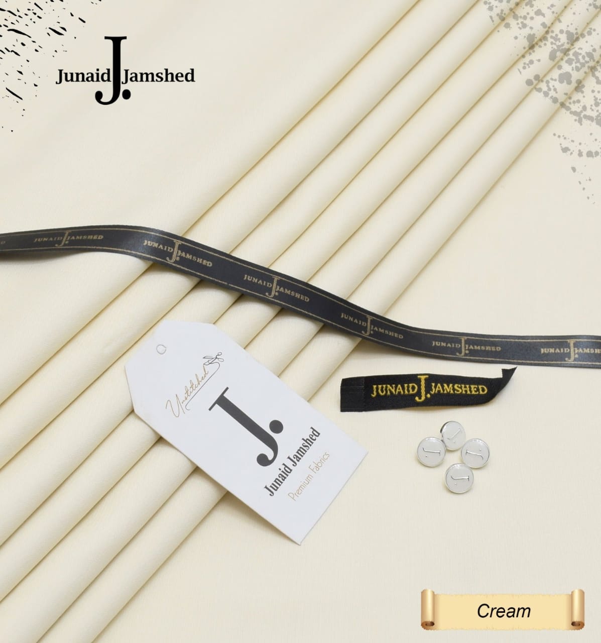 J. By Junaid Jamshed Boski Wash&Wear Unstitched Vol 16